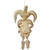 Clayre & Eef Décoration Elfe Beige/Or 14x10x38 cm