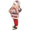 Clayre & Eef 66232 Père Noël Décoration Festive 13x13x28 cm