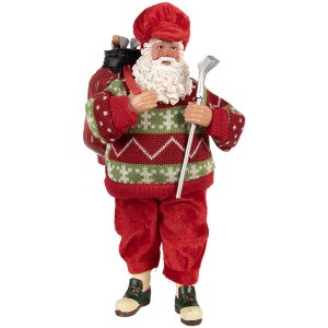 Père Noël Décoration Golf Clayre &...