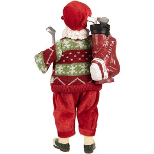 Père Noël Décoration Golf Clayre & Eef 15x10x28 cm