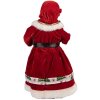Figurine de Noël Clayre & Eef 66238, Femme du Père Noël Festive 14x10x28 cm