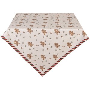 Nappe Clayre & Eef CGM01 100x100 cm Beige-Brun