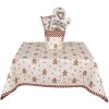 Nappe Clayre & Eef CGM01 100x100 cm Beige-Brun