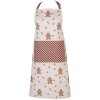 Tablier Clayre & Eef CGM41 70x85 cm Beige-Brun
