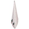 Serviette de cuisine Clayre & Eef TCH42 50x70 cm Beige, Vert, Rouge