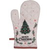 Gant de cuisine Clayre & Eef TCH44 18x30 cm Beige, Vert, Rouge
