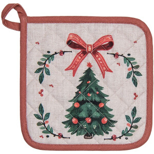 Manique Clayre & Eef TCH45 20x20 cm Beige Vert Rouge