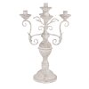Clayre & Eef 5Y1291 Bougeoir Ø 29x58 cm Blanc