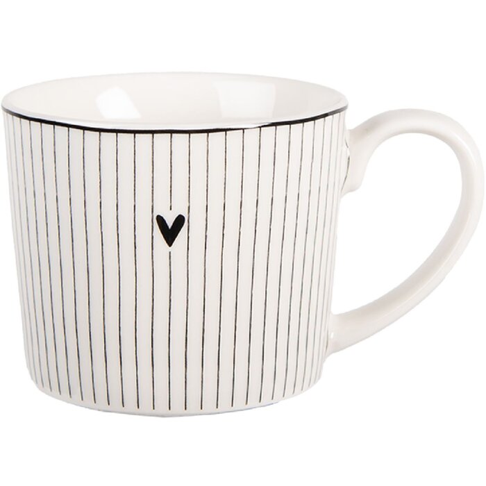Clayre & Eef 6CEMU0180 Tasse en porcelaine 275 ml