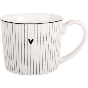 Clayre & Eef 6CEMU0180 Tasse en porcelaine 275 ml