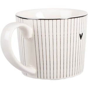Clayre & Eef 6CEMU0180 Tasse en porcelaine 275 ml