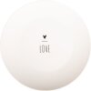 Clayre & Eef BHSDP0001 Assiette 20cm Blanc/Noir