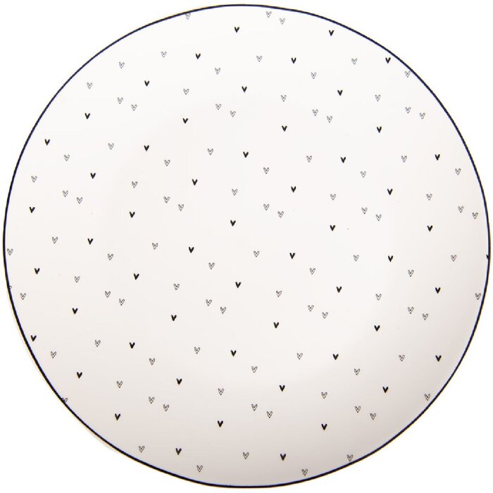 Clayre & Eef BHSDP0002 Petite Assiette Ø 20 cm