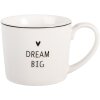 Tasse Clayre & Eef 275ml Blanc Noir
