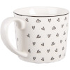 Tasse Clayre & Eef 275ml Blanc et Noir
