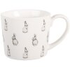 Tasse Clayre & Eef BNSMU 275ml Blanc Noir Porcelaine