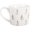 Tasse Clayre & Eef BNSMU 275ml Blanc Noir Porcelaine