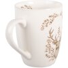 Clayre & Eef Mug 12x8x10 cm Beige-Brun 350 ml