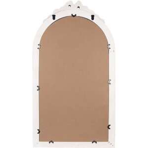 Clayre & Eef 52S326 Miroir mural 50x4x92 cm Blanc
