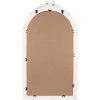 Clayre & Eef 52S326 Miroir mural 50x4x92 cm Blanc