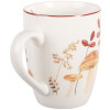 Clayre & Eef LFJMU Tasse 350 ml Beige et Marron