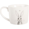 Tasse Clayre & Eef RUBMU 275 ml Blanc et Gris