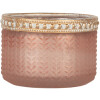 Clayre & Eef Bougeoir Rose Ø 7x4 cm