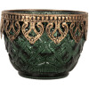 Clayre & Eef 6GL5223 Bougeoir Verre Ø 10x8 cm