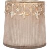Clayre & Eef 6GL5224 Bougeoir Verre Ø 10 cm