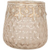 Clayre & Eef Bougeoir Ø 10 cm Rose