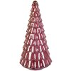Clayre & Eef 6GL5327 Sapin de Noël Décoratif Rose Ø 16x33 cm