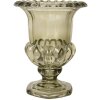 Clayre & Eef Vase en Verre Vert 18x22 cm
