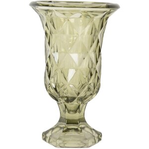 Clayre & Eef 6GL5337 Vase Vert Ø 12x18 cm