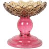 Clayre & Eef 6GL5341 Bougeoir Verre Ø 10x9 cm
