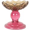Clayre & Eef 6GL5341 Bougeoir Verre Ø 10x9 cm