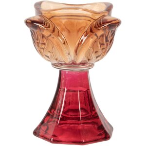 Bougeoir Verre Ø 7x10 cm Clayre & Eef 6GL5342O