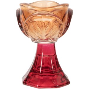 Bougeoir Verre Ø 7x10 cm Clayre & Eef 6GL5342O