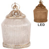 Clayre & Eef Décoration LED Ø 8x12 cm Rose