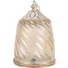 Clayre & Eef 6GL5217 Décoration LED Ø 9x14 cm Beige