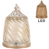 Clayre & Eef 6GL5217 Décoration LED Ø 9x14 cm Beige