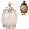 Clayre & Eef 6GL5219 Décoration LED Ø 7x11 cm Beige