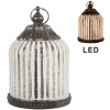 Clayre & Eef 6GL5228 Décoration LED Verre 8x12 cm