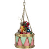 Clayre & Eef 6Y5865P Décoration Tambour Rose Ø 12x16/27 cm