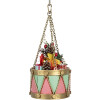 Clayre & Eef 6Y5865P Décoration Tambour Rose Ø 12x16/27 cm