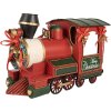 Décoration Locomotive Clayre & Eef 6Y5871 Rouge 35x16x22 cm