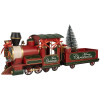 Décoration Locomotive Clayre & Eef 6Y5871 Rouge 35x16x22 cm
