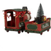 Décoration Locomotive Clayre & Eef 6Y5871 Rouge 35x16x22 cm