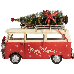 Bus Décoratif 6Y5873 Clayre & Eef Rouge Beige