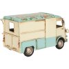 Décoration Foodtruck Beige Bleu Clayre & Eef 26x14x14 cm