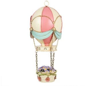 Décoration Montgolfière Rose Beige Clayre & Eef 6Y5878